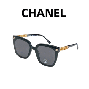 Chanel CH6806 Fashion Plate Metal With Diamonds Legs UV Protection Holiday Sunglasses For Women