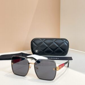CHANEL CH5485-H Rimless Fashion UV Protection Holiday Sunglasses for Women