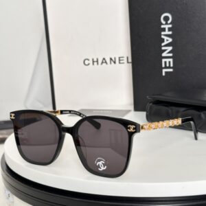 CHANEL CH0543 Fashion High quality Metal Pearl UV Protection Sunglasses For Women