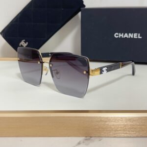 CHANEL CH6061 High Quality Stylish Rimless UV Sunglasses For Women