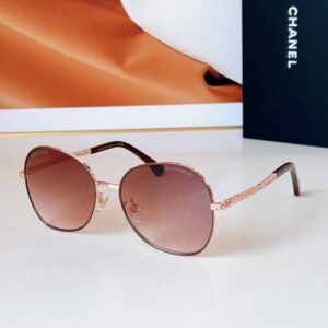 CHANEL CH2217J High Quality Fashion Metal Ultra-Light UV Protection Sunglasses For Women