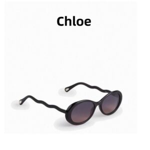 Chloe CH0088S Retro Oval-Shaped Classic UV-Protective Sunglasses