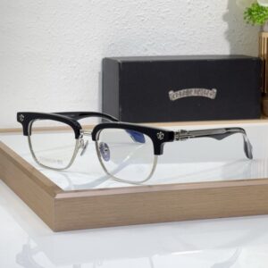 CHROME HEARTS CH8315 New High-Quality Fashionable Aesthetically Pleasing Oval Square glasses frame Women Men