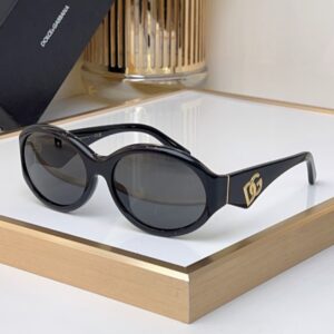 DOLCE & GABBANA DG6201 New High-Quality Fashionable Aesthetically Pleasing Round Sunglasses Women Men