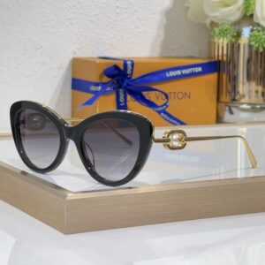 LOUIS VUITTON Z1931E New High-Quality Fashionable Aesthetically Pleasing cat's eye oval Sunglasses Women Men